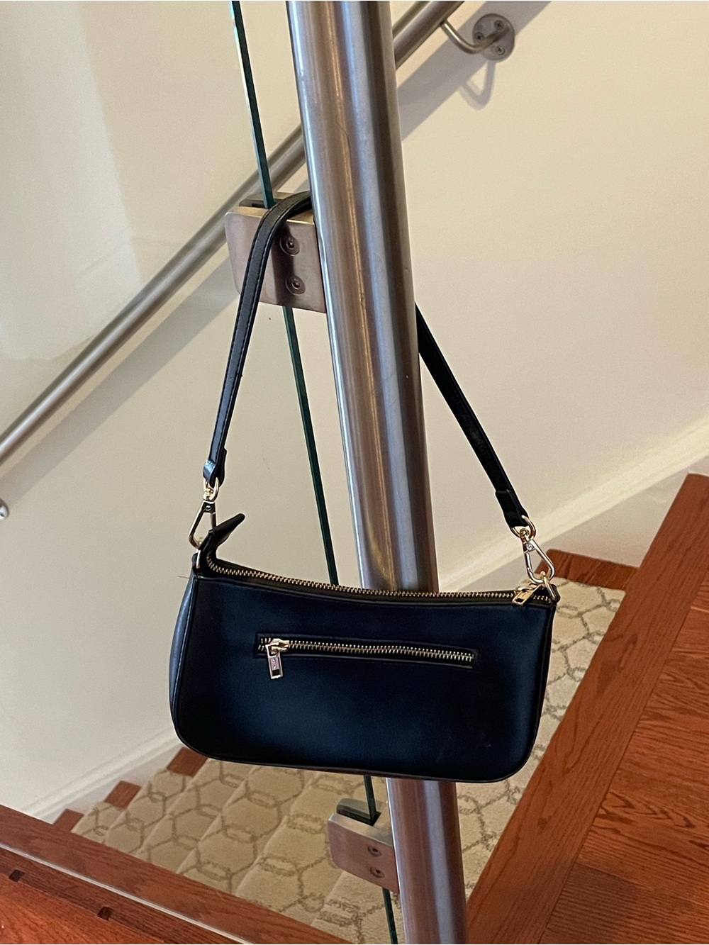 NWOT Brandy Melville black shoulder purse